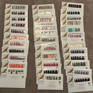 Various unopened Color street polish strips